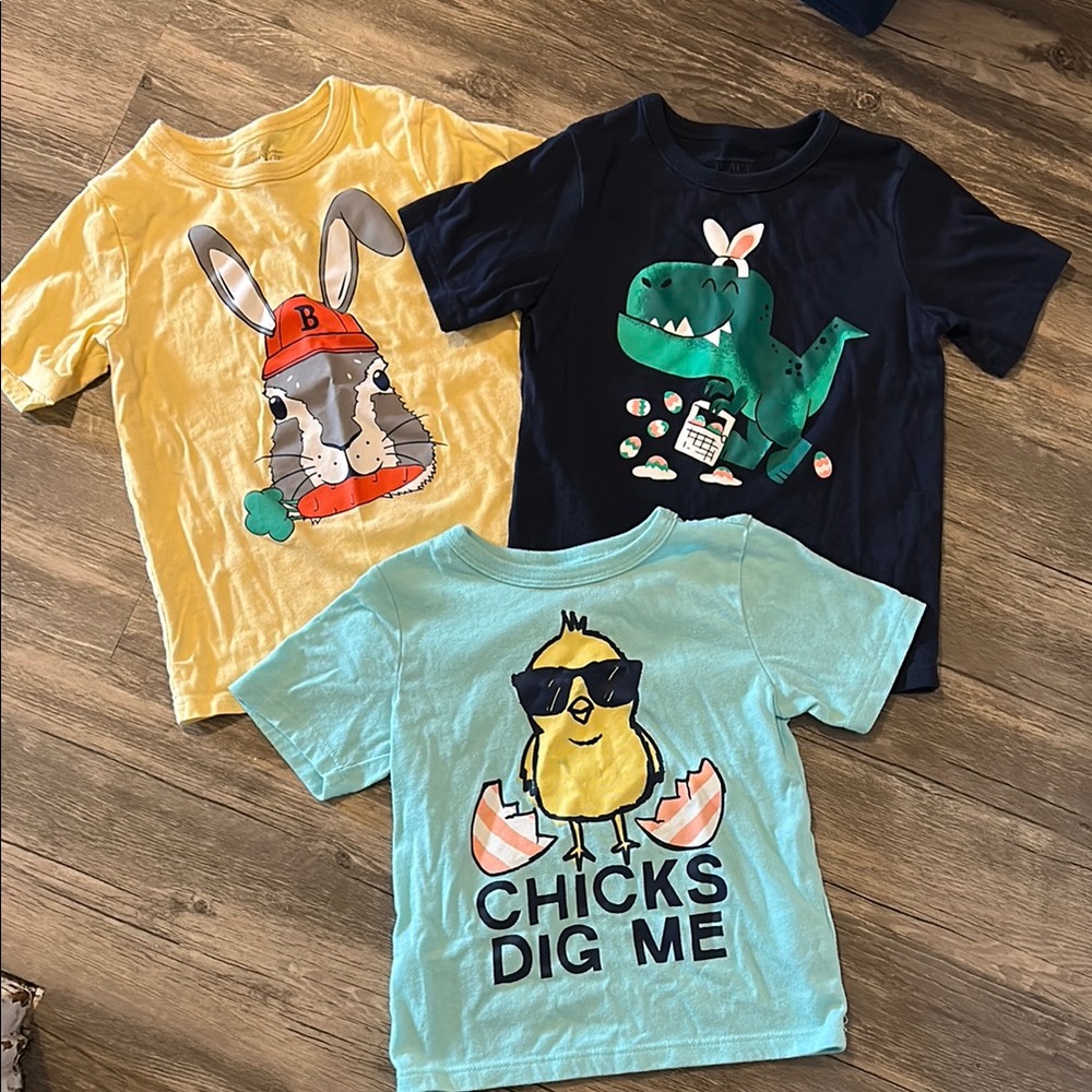 Toddler 3T Easter  Graphic T-Shirts - Set of 3